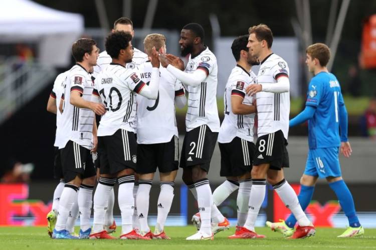 Kualifikasi Piala Dunia 2022 Zona Eropa : Timnas Jerman Tekuk Islandia Empat Gol Tanpa Balas
