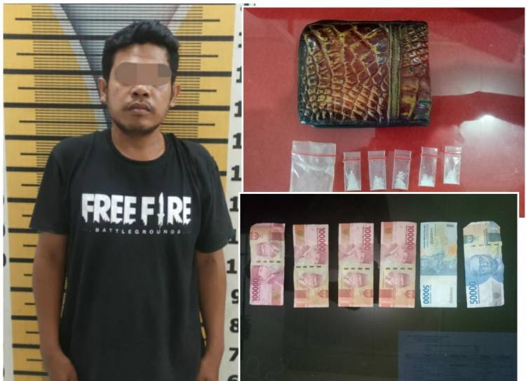 Nunggu Pasien Di Pinggir Jalan, Panjaitan Ditunggui Polisi, BB 0,88 gram