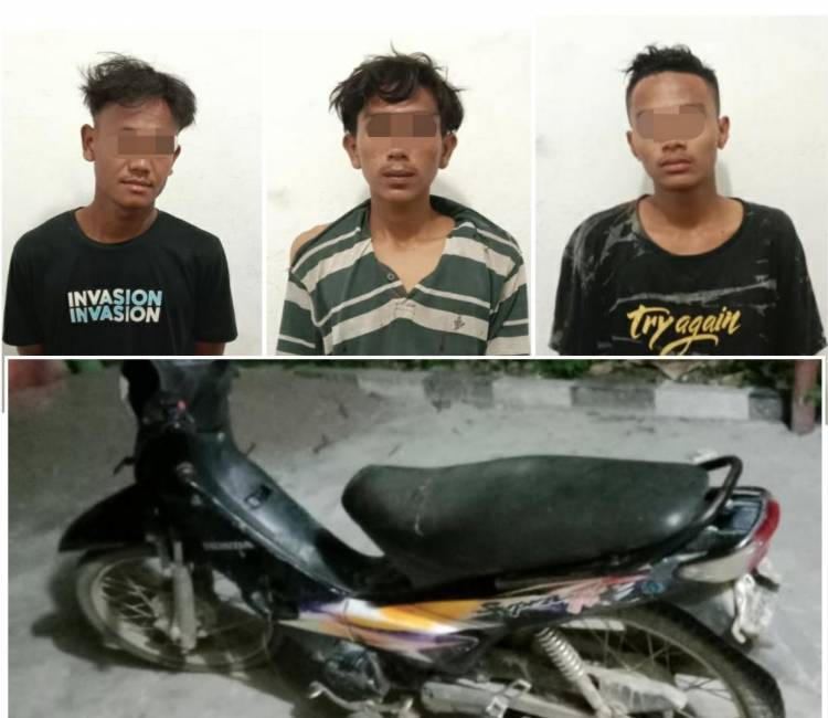 Pelaku Curanmor Ketangkap Warga Karena Kehabisan Bensin