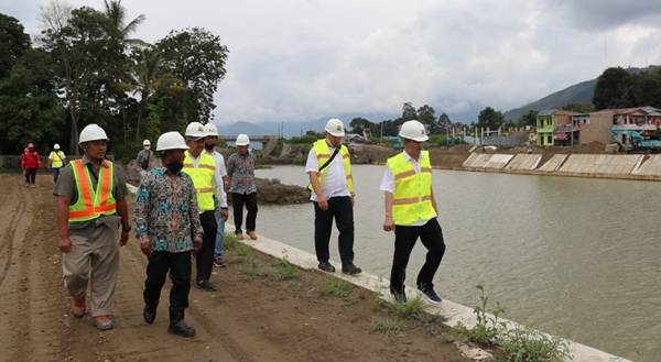 Kepala BWS Sumatera II Tinjau Sejumlah Proyek Pembangunan Infrastruktur