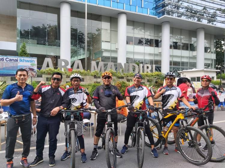 GJS Keliling Kota Medan, Menjaga Kebugaran Tubuh
