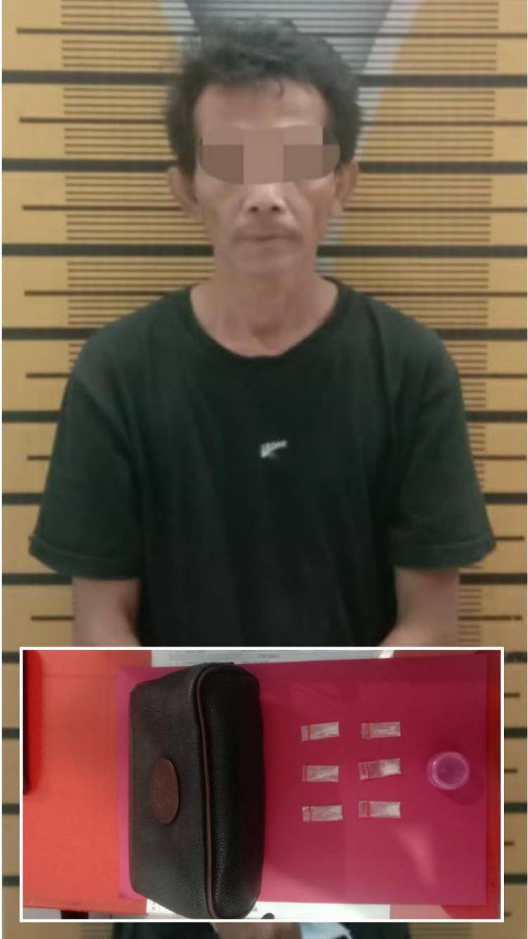 Simpan Shabu 0,30 Gram, Tulang Terpaksa Tidur Di Sel