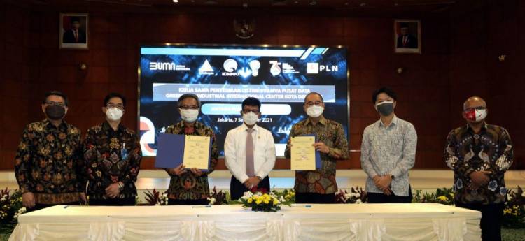 PLN dan GIIC Deltamas Menjalin Kerja sama dalam Pengembangan Pusat Data Nasional Pertama di Indonesia