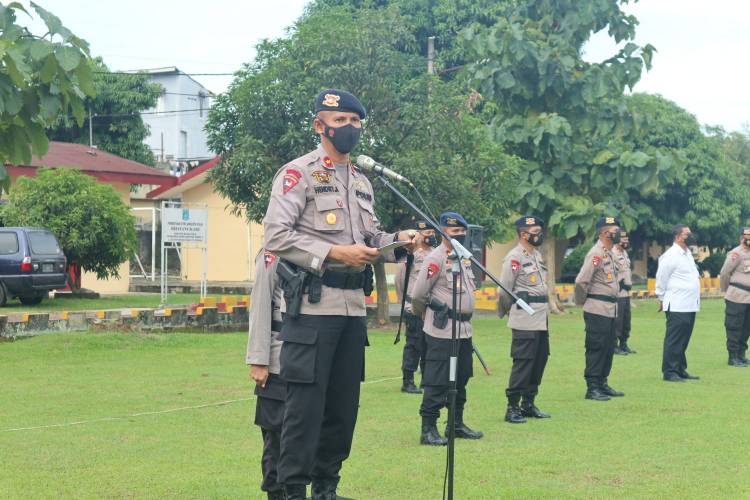 Danden Gegana Brimob Poldasu Pimpin Upacara Pembukaan Pelatihan Peningkatan TPTKP