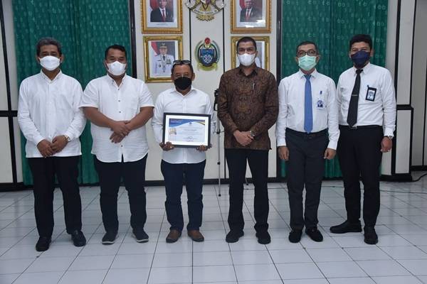 PDAM Tirtanadi Rayakan HUT ke 116  Secara Sederhana dan Prokes Covid - 19
