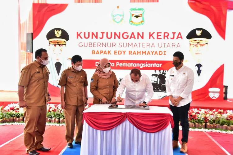 Bertemu Walikota dan Perangkat Daerah Pematangsiantar, Edy Rahmayadi Ingatkan OPD
