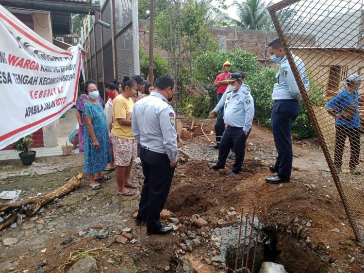 Warga Desa Tengah Kembali Minta Jl Kampung Keling Tidak Ditutup