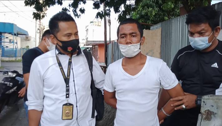 Tekab Polsek Medan Baru Tangkap Pelaku Pungli di Pasar Petisah
