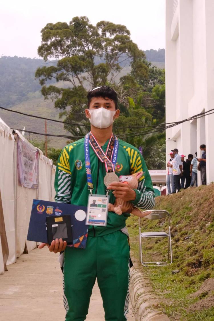 Sumbangkan Medali Pertama Kontingen Sumut di PON Papua 2020