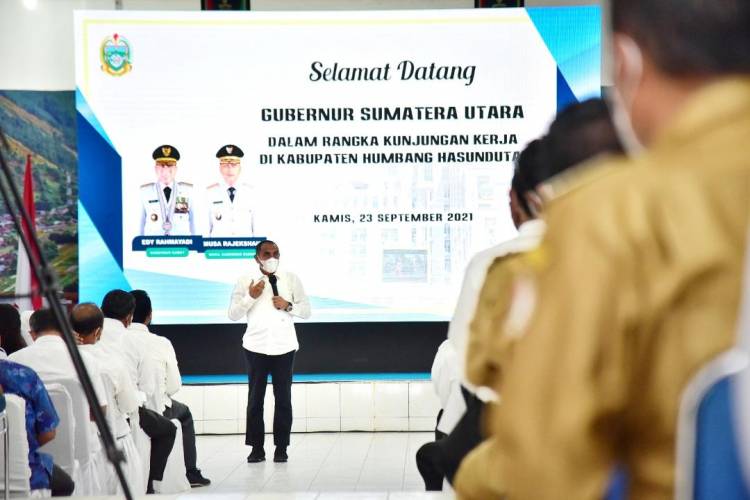 Dorong Modernisasi Pertanian di Humbahas, Gubernur Edy Rahmayadi Minta ada Kolaborasi Lintas Sektor