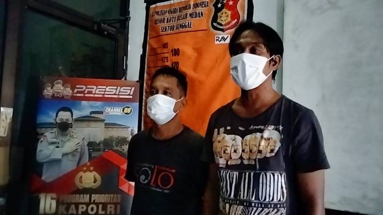 Dua orang Preman Diciduk Polisi Lantaran Palak Pedagang Buah