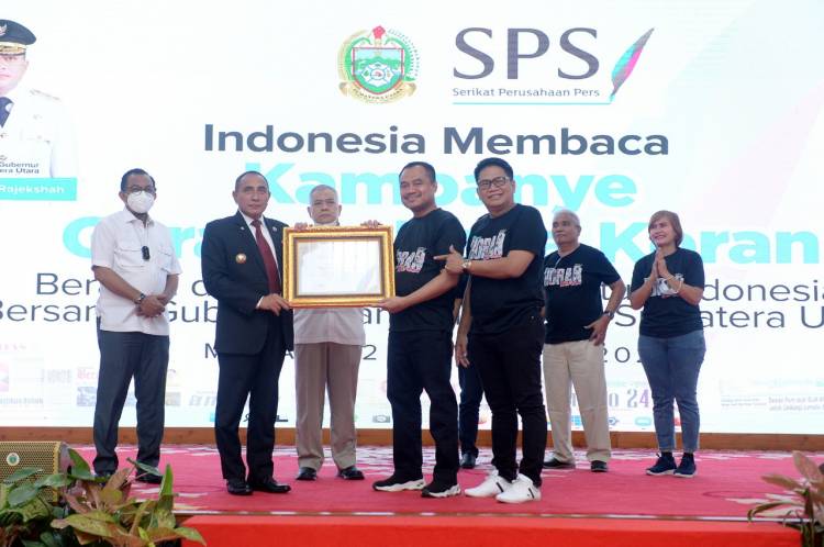 Gubernur Edy: Baca Koran Turut Jaga Aset Bangsa, Tapi Jangan Main "Tiko" Ya