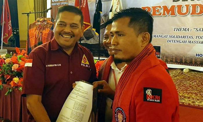 Ketua PDDI Sumut Parlindungan Purba Tandatangani MoU dengan PBB Sumut