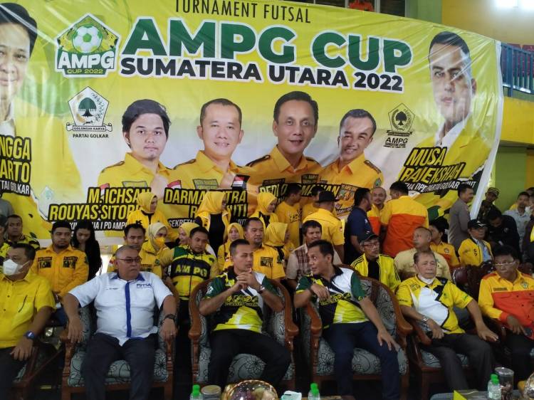 Wagubsu Buka Turnamen Futsal AMPG Cup 2022