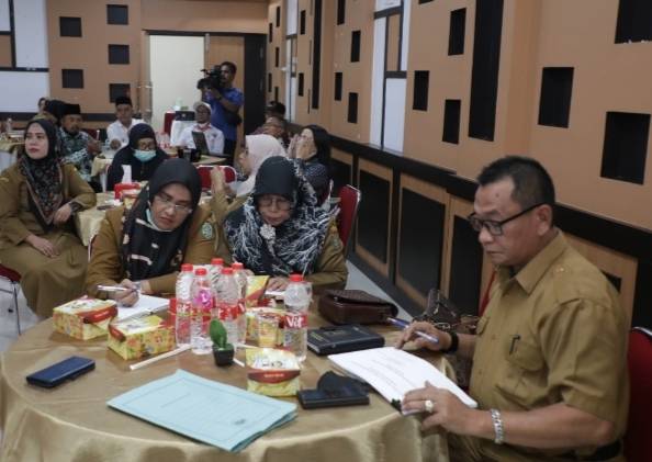 Dinkes Asahan Bersama MPHD Gelar Rapat Kerja