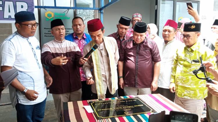 UAS Resmikan Rumah Tahfidz Pengurus JMSI