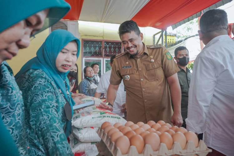 Tangani Inflasi, Pemko Medan Buka Pasar Murah Di 151 Kelurahan