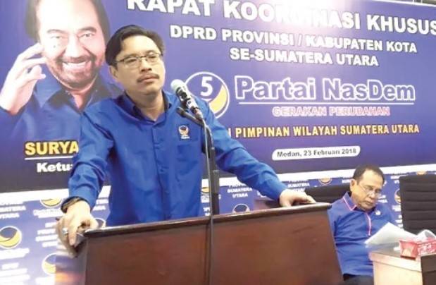 Terkait Penahanan Anggota DPRD Di Polres Langkat, Ketua DPD Partai Nasdem Sumut Surati Kapolri Dan Propam