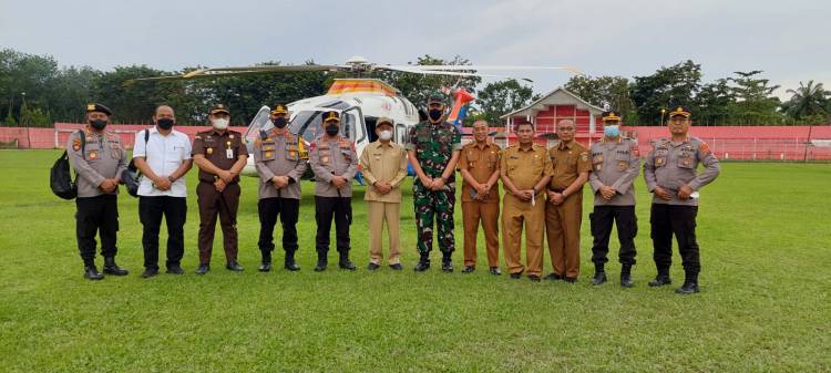 Kapoldasu Cek Pilkades di Asahan, Memastikan Berjalan Aman dan Kondusif