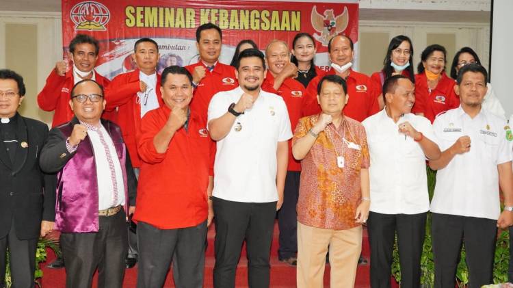 Hadiri Seminar Kebangsaan, Bobby Nasution Ajak Pendeta Dukung Program Rumah Ibadah Mandiri