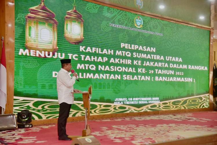Gubernur Sumut Perhatikan Detail Persiapan Kafilah Sumut