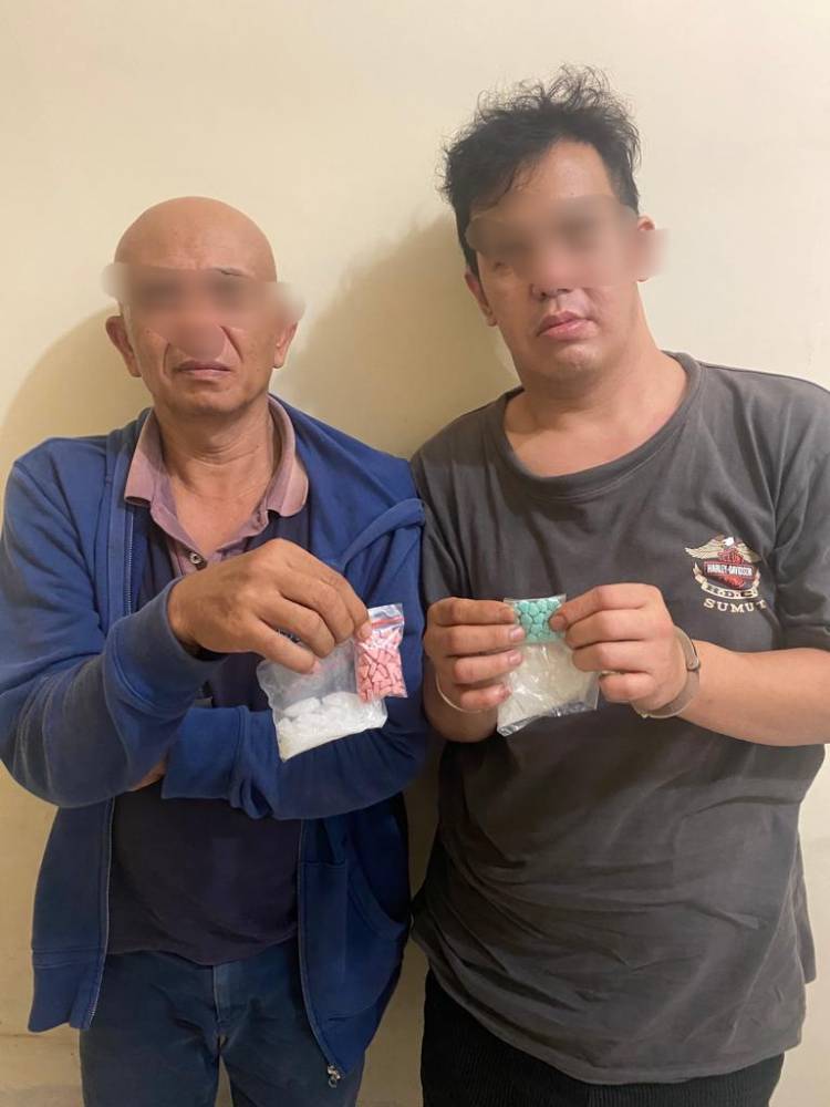Dua Pengedar Narkoba Diamankan Ditnarkoba Poldasu