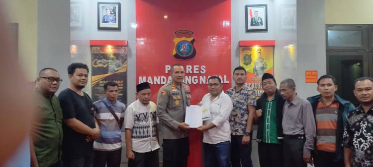Kapolres Terima Laporan Dugaan Tindak Pidana Kejahatan Lingkungan PT SMGP