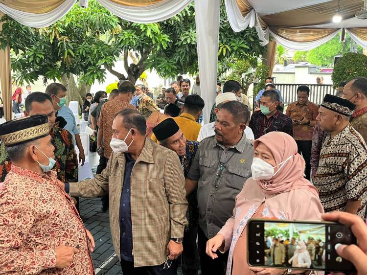 Tokoh Masyarakat Sumut, Rahudman Harahap Sambut Ketua PT Medan