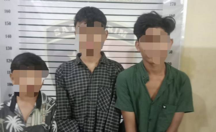 Tiga Remaja Hendak Tawuran Diamankan