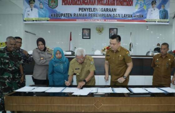Deklarasi Komitmen Penyelenggaraan Kabupaten Ramah Perempuan Dan Anak