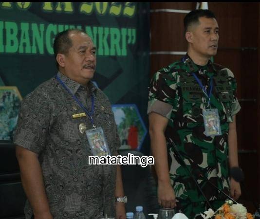Rakornis TMMD Ke 115 Diikuti Wabup Asahan