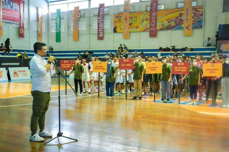 Holic Sports Series 2022, Bobby Nasution Harapkan Lahirkan Bibit Pebasket Tangguh