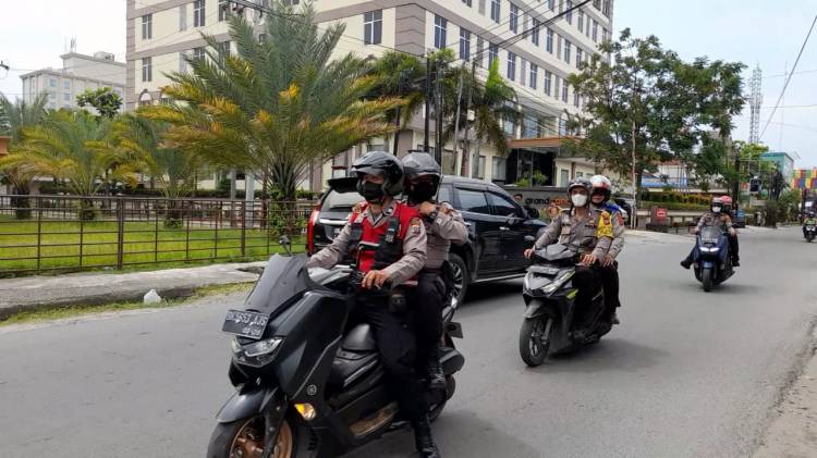 Patroli Antisipasi Tawuran Anak Sekolah | Polsek Medan Baru Amankan 4 Orang Pelajar