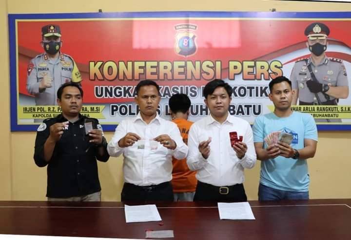Subdenpom Rantauprapat dan Pomdam Amankan Tersangka 40 Butir Ekstasi