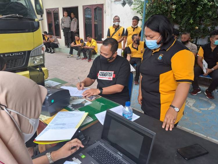 Kapolres Tanah Karo AKBP Ronny Nicolas: Untuk Meningkatkan Fisik Yang Kuat,  Jangan Lupa Periksa Kesehatan