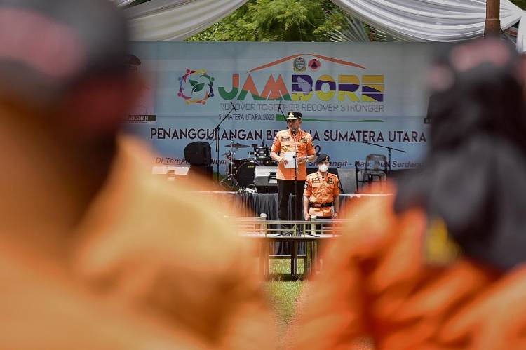 Edy Rahmayadi Tetapkan Delapan Zonasi Wilayah Penanggulangan Bencana