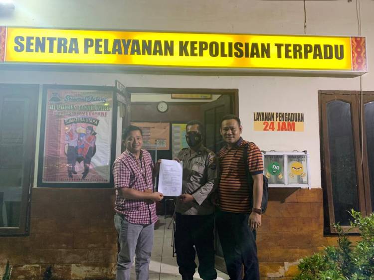 Diduga Menghina Profesi Jaksa , Alvin Lim Diadukan Kasi Pidum David L Sipayung Ke Polres Tanah Karo