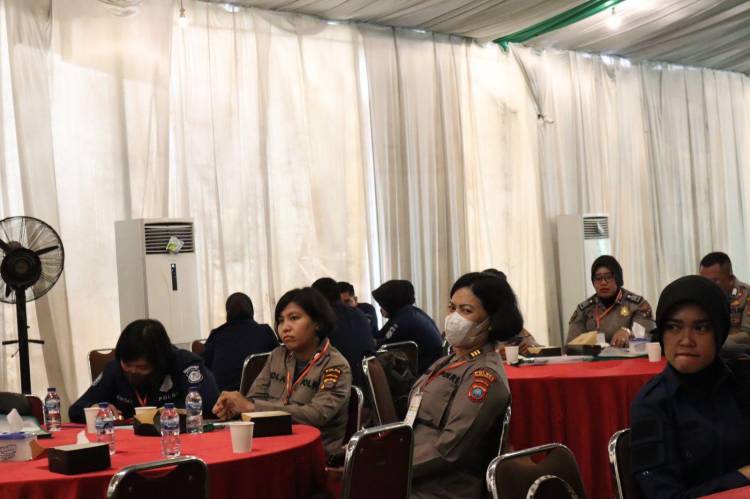 Polres Padang Sidimpuan Ikuti Rakernis Bidang Kehumasan Polda Sumut