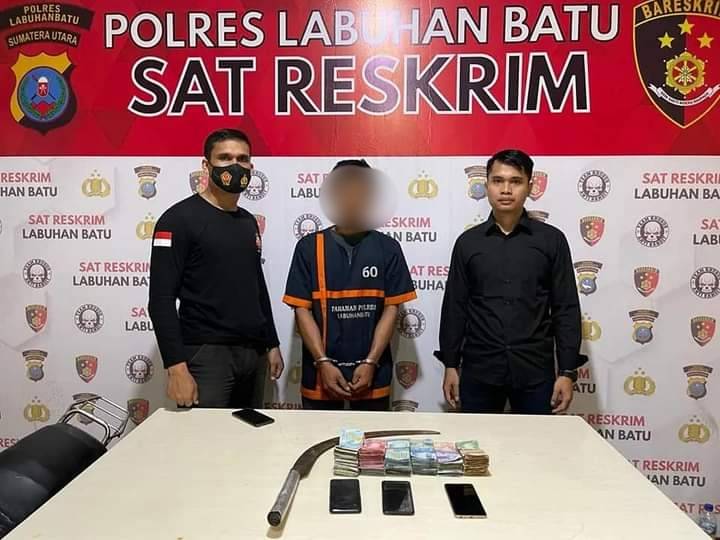 Ancam Bunuh Diri, Residivis Kembali Dibekuk Polres Labuhanbatu