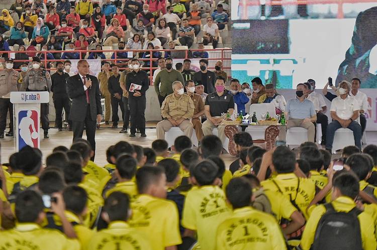 Edy Rahmayadi Optimis Sumut akan Miliki Atlet Basket Handal