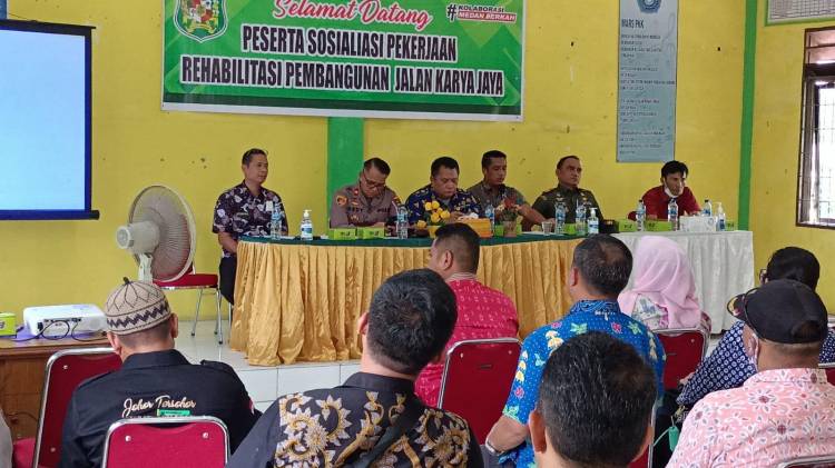 Jalan Karya Jaya Medan Johor akan Di Beton
