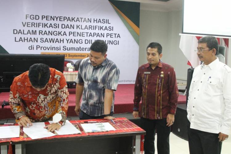 Seluas 0 Hektar Lahan Sawah Dilindungi Indikatif di Medan yang Dipertahankan