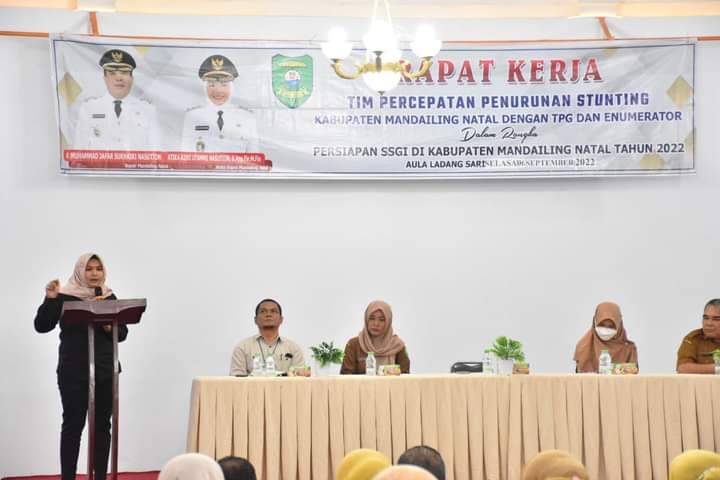 Fokus Benahi Stunting, Wabup Madina  Ajak Stakeholder Capai Target