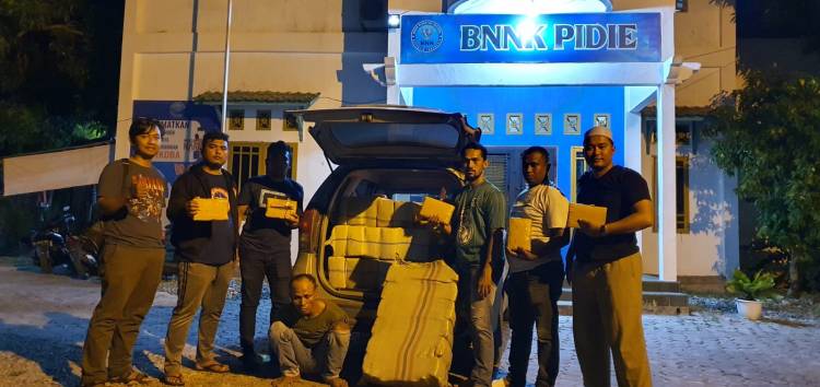 BNN Gagalkan Penyelundupan 200 Kg Ganja dari Aceh ke Lampung