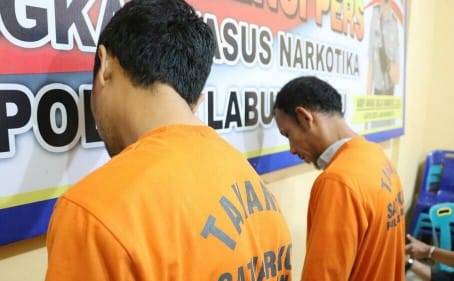 Sat Narkoba Polres Labuhanbatu Ciduk 2 Bandar, Ribuan Butir Pil Ekstasi Disita
