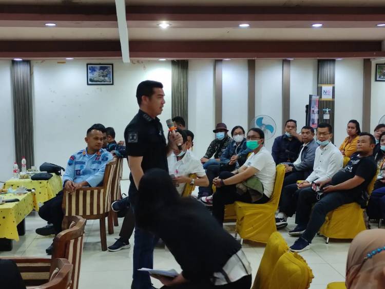 Sosialisasi Kekayaan Intelektual Bersama Bupati Karo , Staf Kemenkumham Bane Manalu Sampaikan Pesan Ini