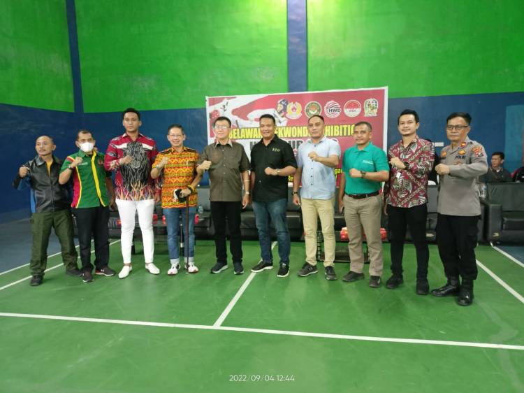 Ketua DPRD Medan Hadiri Pembukaan Taekwondo Ekhibition HWD Cup 2022