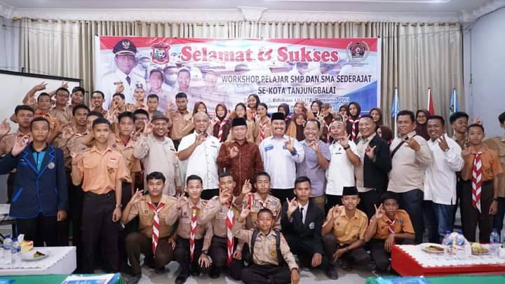Walikota apresiasi PWI Tanjungbalai Gelar Workshop edukasi UU ITE Kepada Pelajar