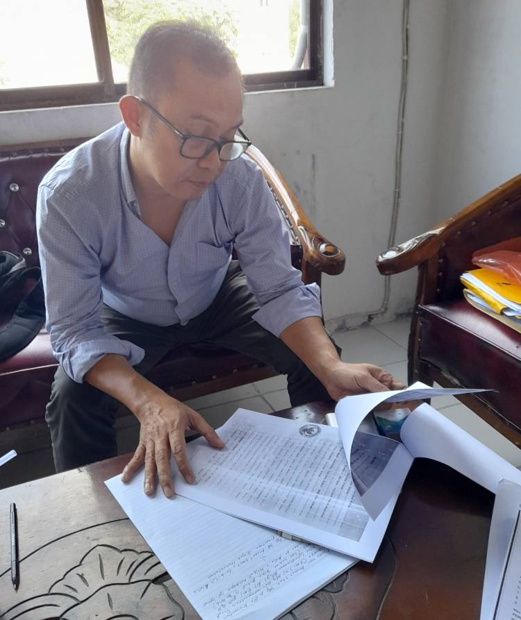 Bambang Cs Dilaporkan Ke Poldasu Atas Dugaan Pemalsuan Surat Acta Notaris