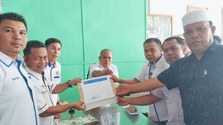 Ridwan Lubis Mendaftar Calon Ketua PWI Madina Periode 2022-2025